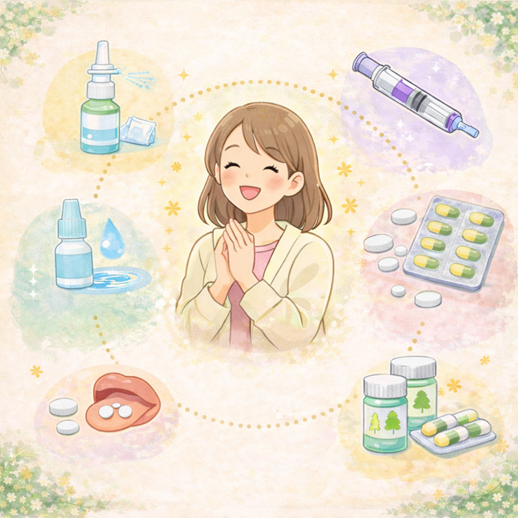 当院で行っている花粉症の治療